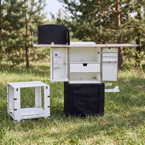 Samodzielna kuchnia kempingowa – rozkładany Camping Box