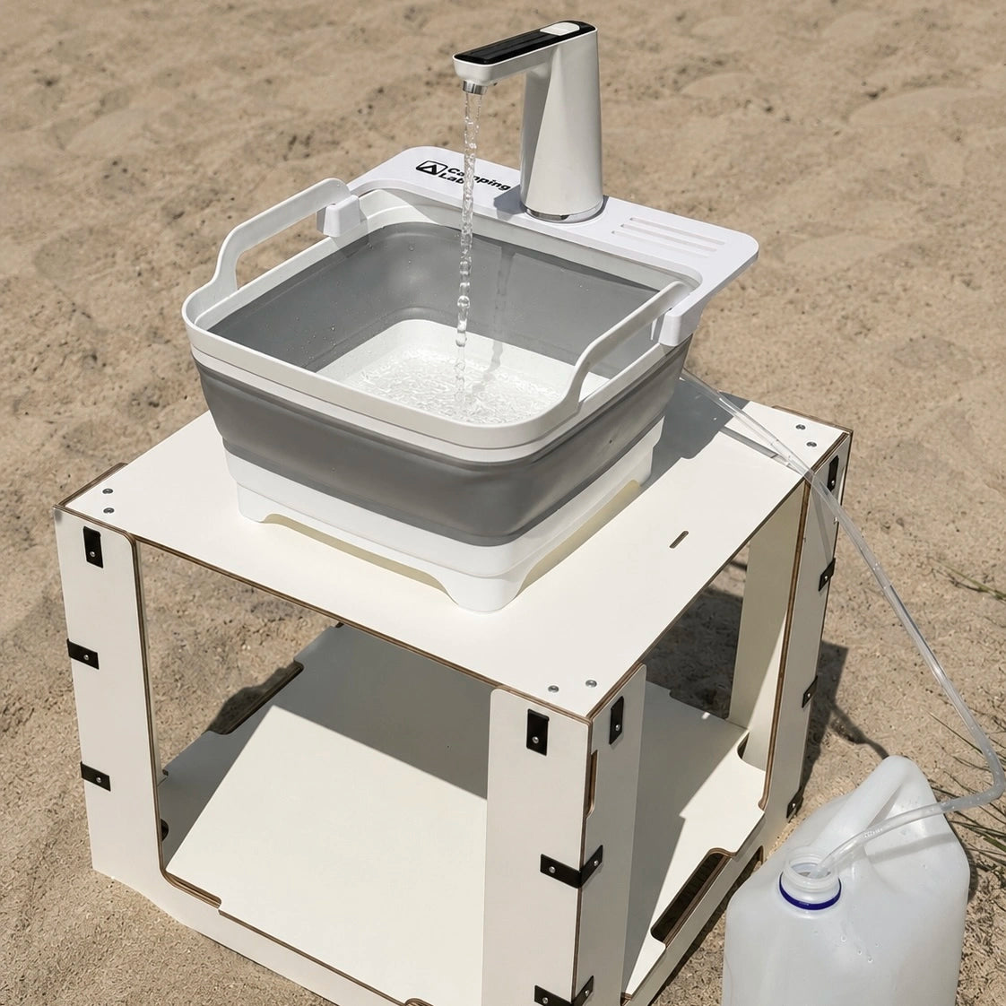 Mobile Campingspüle