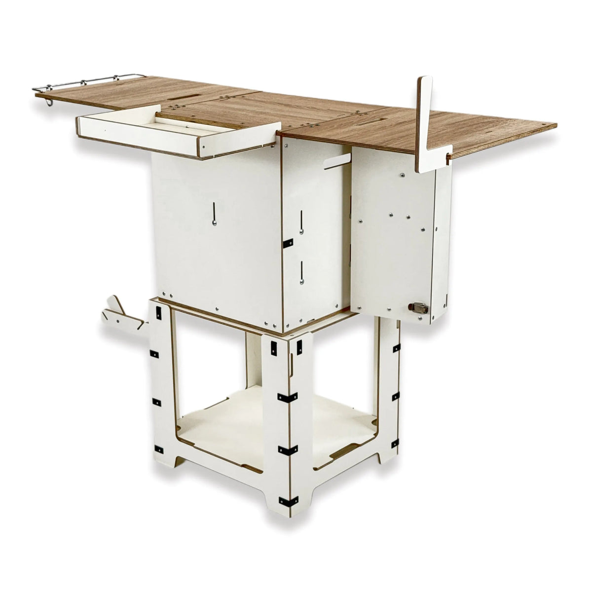 Achterkant van de Camping Box